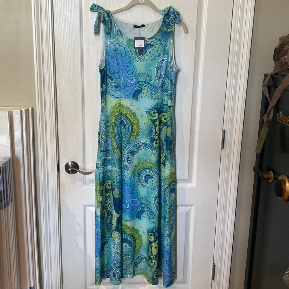 Reborn size small tank maxi dress NWT